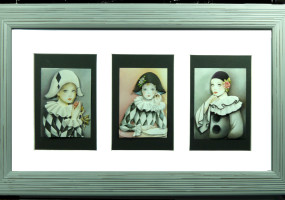 'Three Pierrots' by Helen Davies