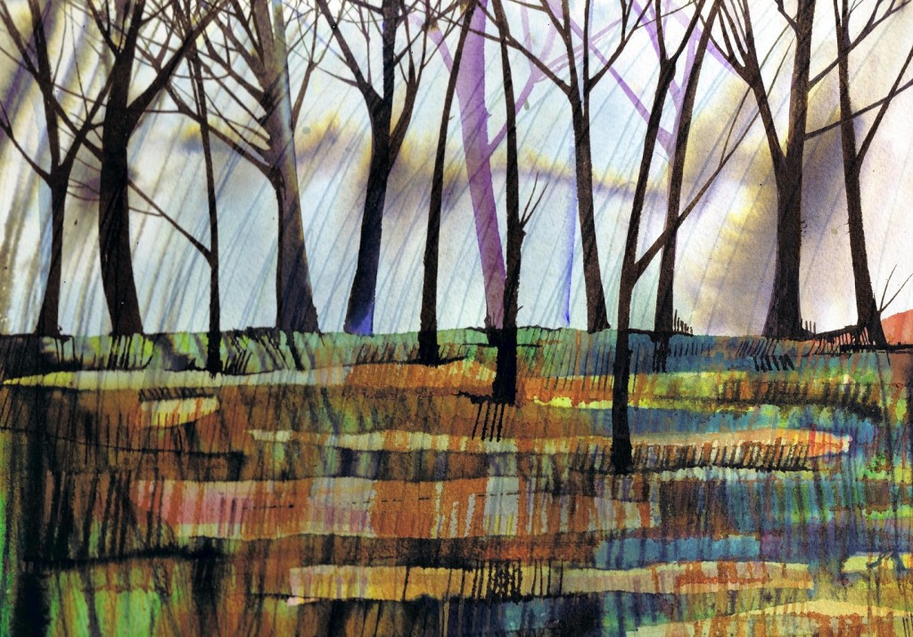 trees with no leaves by Carol Udale